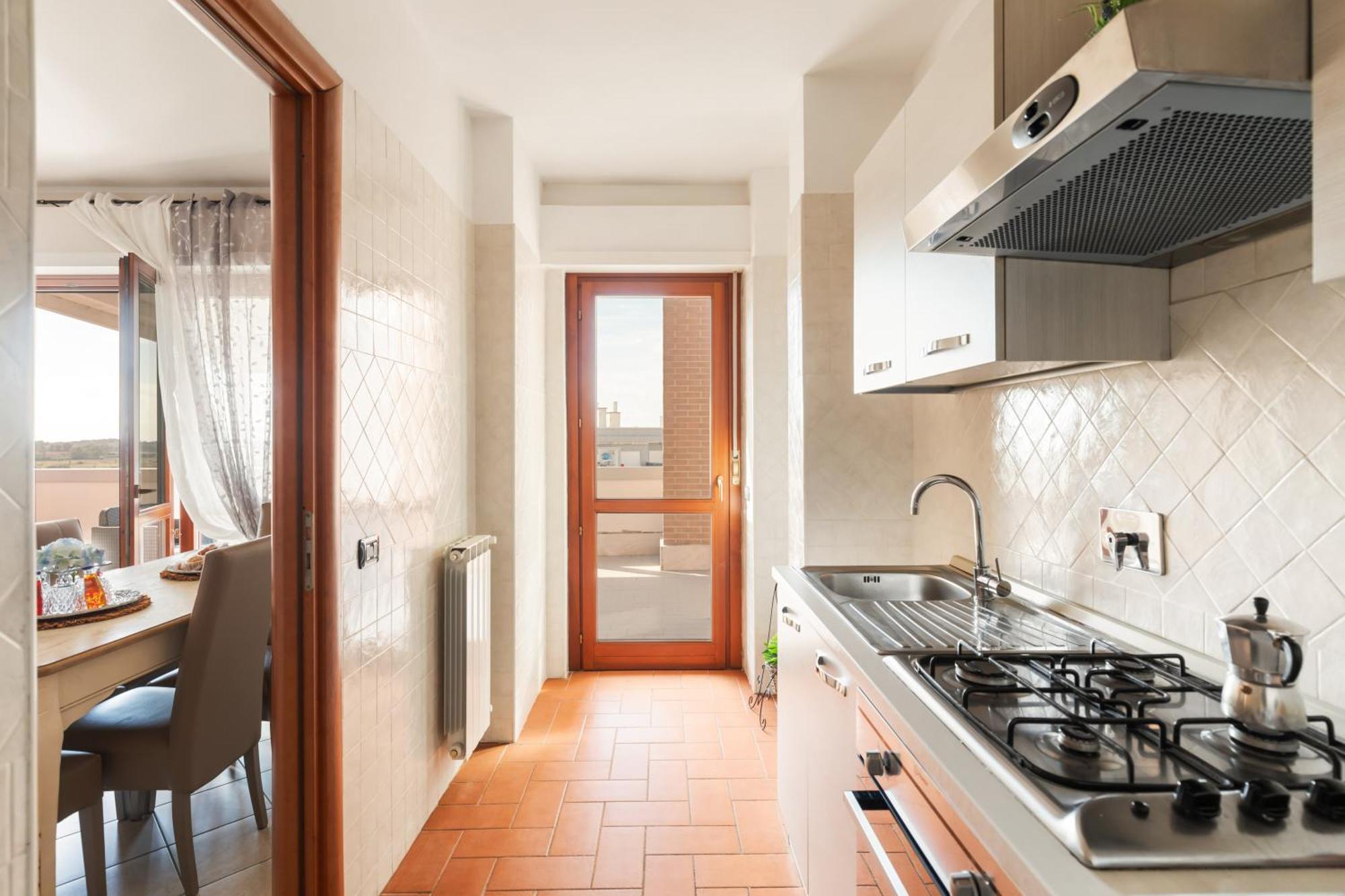 Casa Vacanze Giramondo 피우미치노 외부 사진